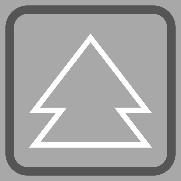 Dirección Subir Vector icono en un marco — Vector de stock