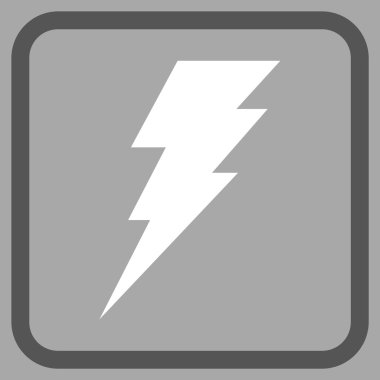 Vektör simgesi bir çerçeve içinde yürütmek