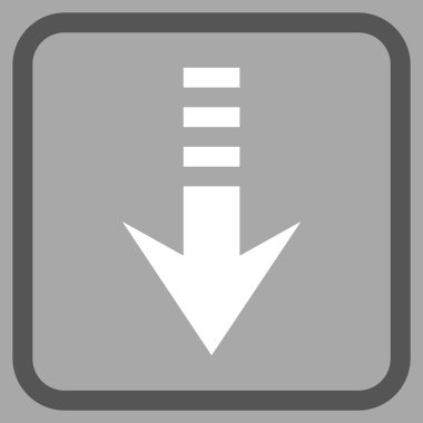 Vektör simgesi bir çerçeve içinde gönderin