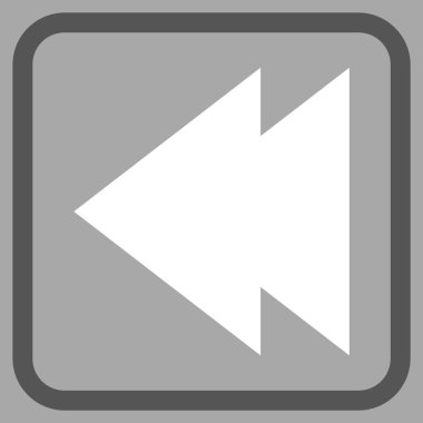 Sol vektör simgesi bir çerçeve içinde hareket