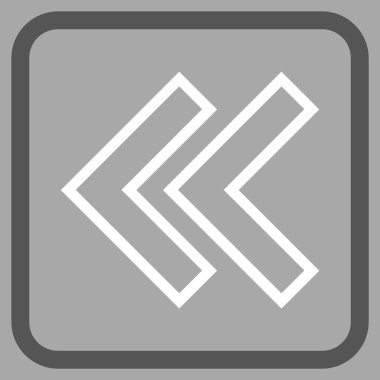 Shift Sol vektör simgesi bir çerçeve içinde