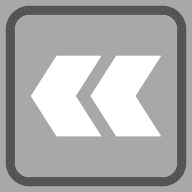 Shift Sol vektör simgesi bir çerçeve içinde