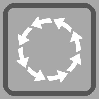 Bir çerçeve içinde CCW vektör simge döndürmek