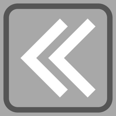 Shift Sol vektör simgesi bir çerçeve içinde