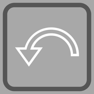 Sol vektör simgesi bir çerçeve içinde döndürme