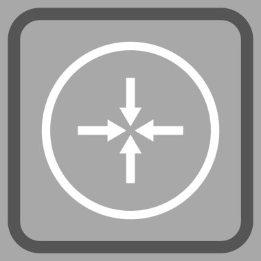 Etkisi oklar bir çerçeve içinde simge vektör