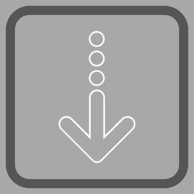 Vektör simgesi bir çerçeve içinde gönderin