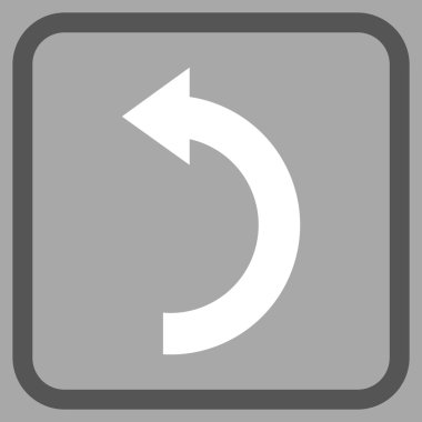 Sol vektör simgesi bir çerçeve içinde döndürme