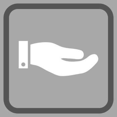 El vektör simgesi bir çerçeve içinde