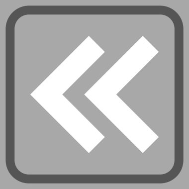 Shift Sol vektör simgesi bir çerçeve içinde