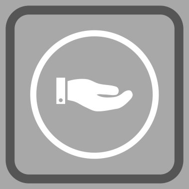 El vektör simgesi bir çerçeve içinde