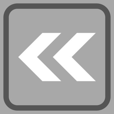 Shift Sol vektör simgesi bir çerçeve içinde