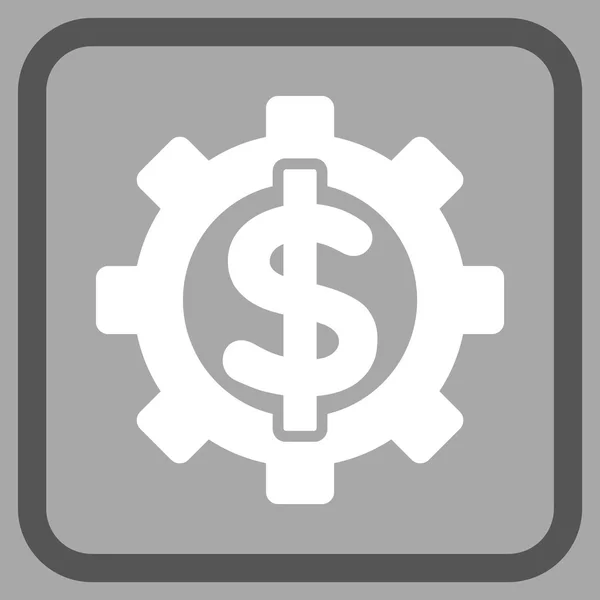 Opciones financieras Vector icono en un marco — Archivo Imágenes Vectoriales