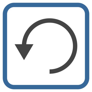 Bir çerçeve içinde CCW vektör simge döndürmek