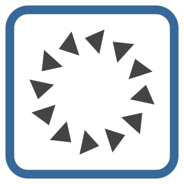 Bir çerçeve içinde CCW vektör simge döndürmek