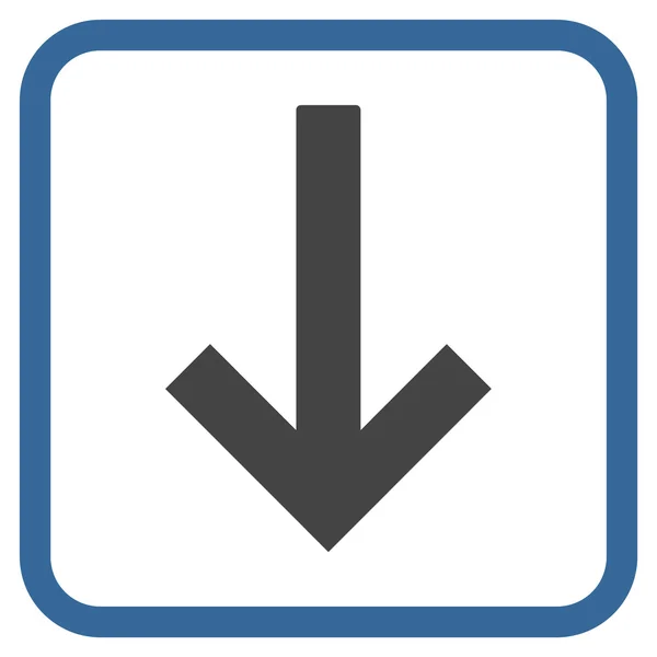 Векторная икона "Вектор вниз" — стоковый вектор