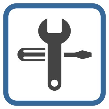 Vektör simgesi bir çerçeve içinde ayarlama