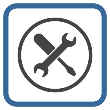 Vektör simgesi bir çerçeve içinde ayarlama