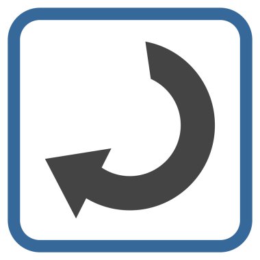 Vektör simgesi bir çerçeve içinde döndürme