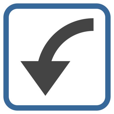 Bir çerçeve içinde CCW vektör simge döndürmek