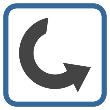 Bir çerçeve içinde CCW vektör simge döndürmek