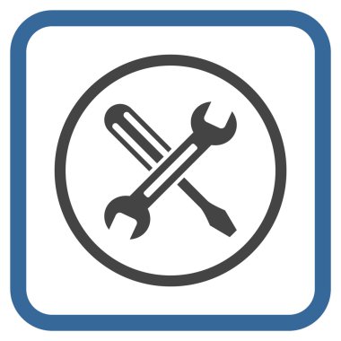 Vektör simgesi bir çerçeve içinde ayarlama