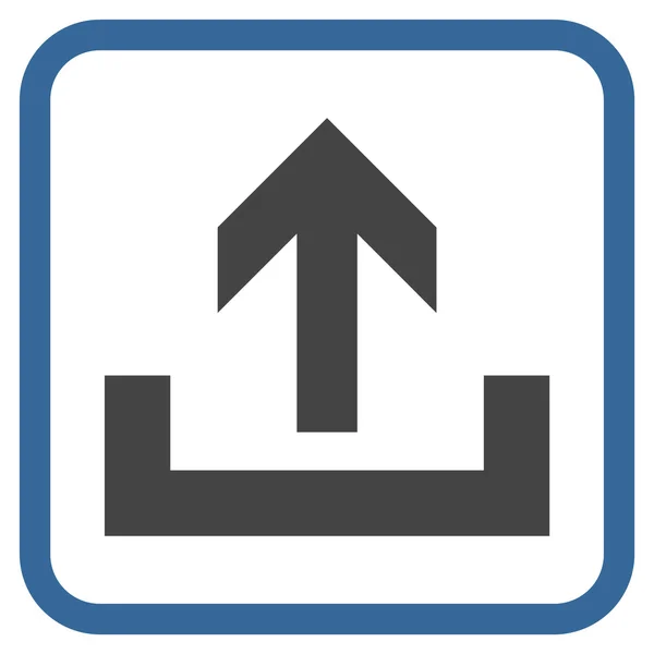 Carica icona vettoriale in un frame — Vettoriale Stock
