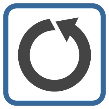 Bir çerçeve içinde CCW vektör simge döndürmek