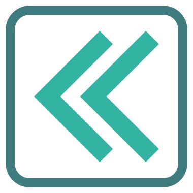 Shift Sol vektör simgesi bir çerçeve içinde