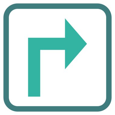 Doğru vektör simge bir çerçevede açmak