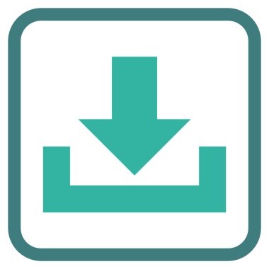 Vektör simgesi bir çerçeve içinde indirme