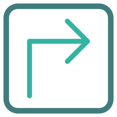 Doğru vektör simge bir çerçevede açmak