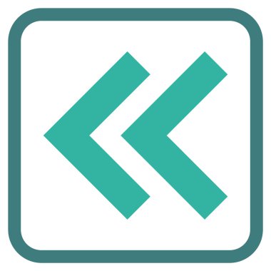 Shift Sol vektör simgesi bir çerçeve içinde