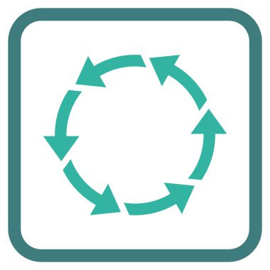 Bir çerçeve içinde CCW vektör simge döndürmek