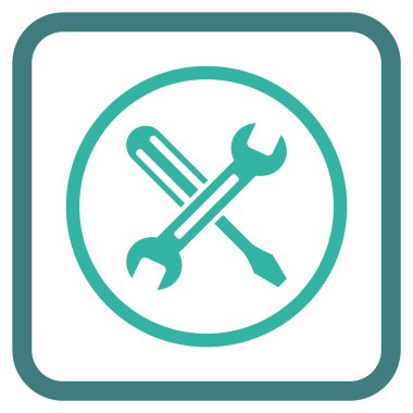 Vektör simgesi bir çerçeve içinde ayarlama