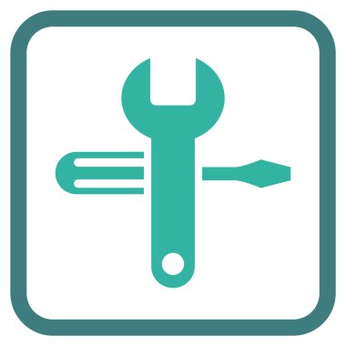 Vektör simgesi bir çerçeve içinde ayarlama