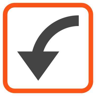 Bir çerçeve içinde CCW vektör simge döndürmek