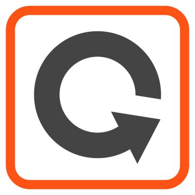 Bir çerçeve içinde CCW vektör simge döndürmek