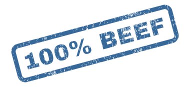 Yüzde 100 Dana metin damgası