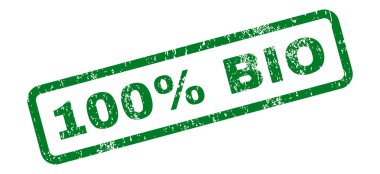 Yüzde 100 Bio metin damgası