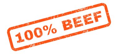 Yüzde 100 Dana metin damgası