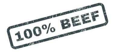 Yüzde 100 Dana metin damgası