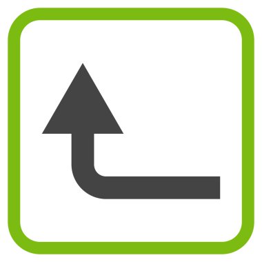 İleri vektör simge bir çerçevede açmak