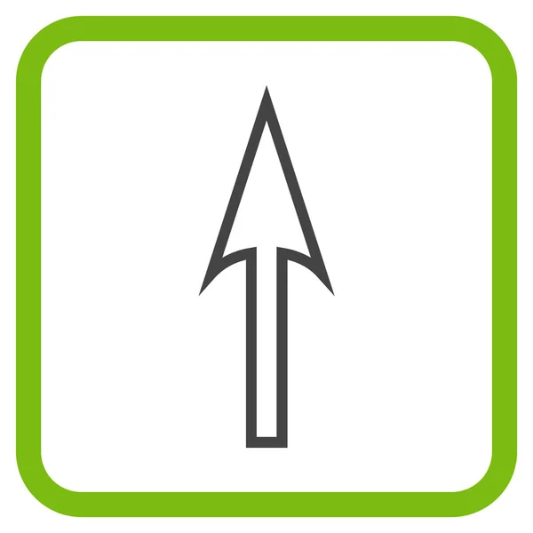 Векторная икона "Резкая стрела" — стоковый вектор