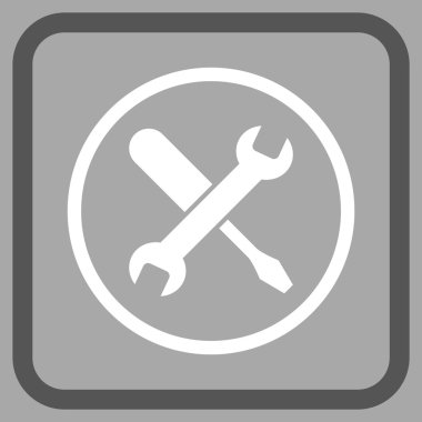 Vektör simgesi bir çerçeve içinde ayarlama