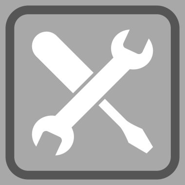 Vektör simgesi bir çerçeve içinde ayarlama