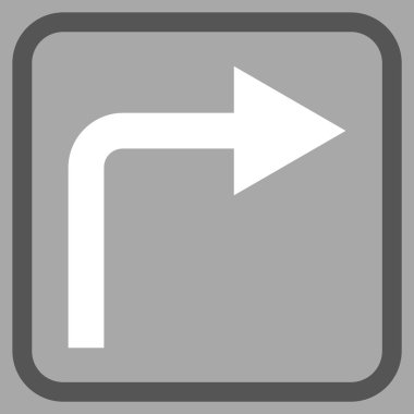 Doğru vektör simge bir çerçevede açmak