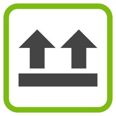 Vektör simgesi bir çerçeve içinde getirmek