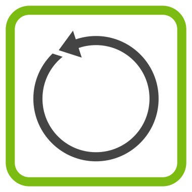 Bir çerçeve içinde CCW vektör simge döndürmek