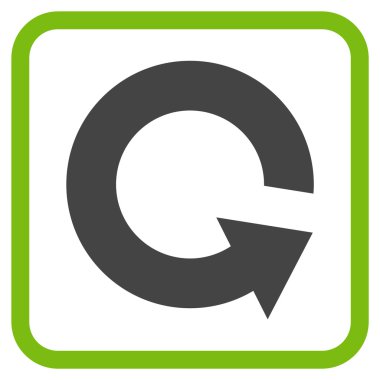 Bir çerçeve içinde CCW vektör simge döndürmek